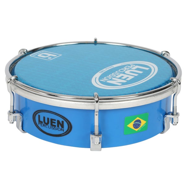 Luen TAMLHB parche de tamborim 6" de nailon con holograma - azul