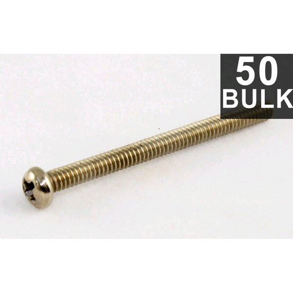 AllParts GS-0012-B01 monteringsskruvar till humbucker silver