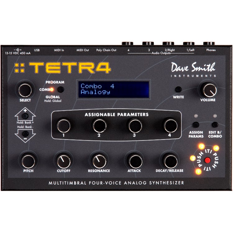Dave Smith Instruments Tetra desktop synthesizer module | Bax Music