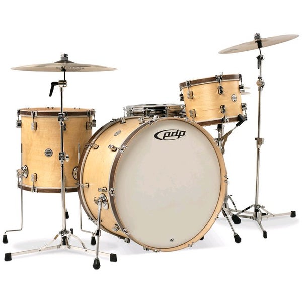 PDP Drums Concept Wood Hoop Natural shell set de 3 piezas