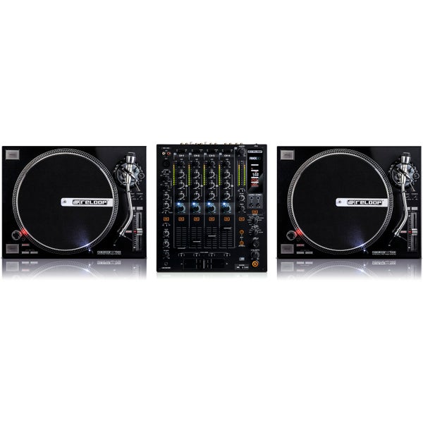 Reloop tocadiscos 2x RP-7000M + mezclador RMX-60i DJ Set de DJ