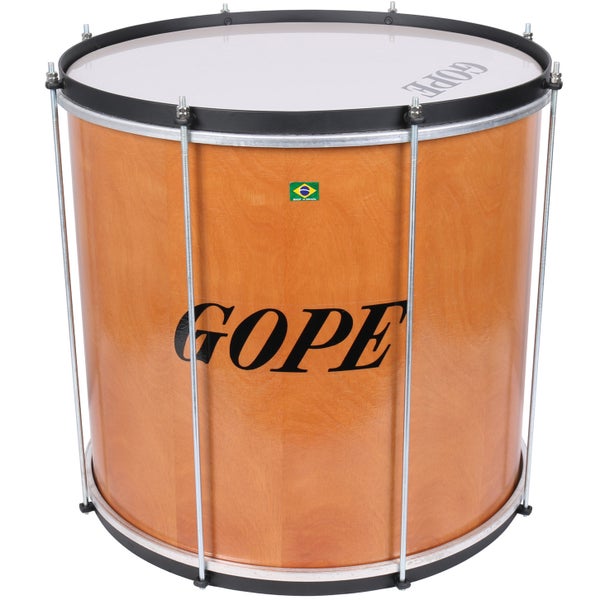 Gope SUR1845G Surdo Bahia 18 pouces x 45 cm, bois