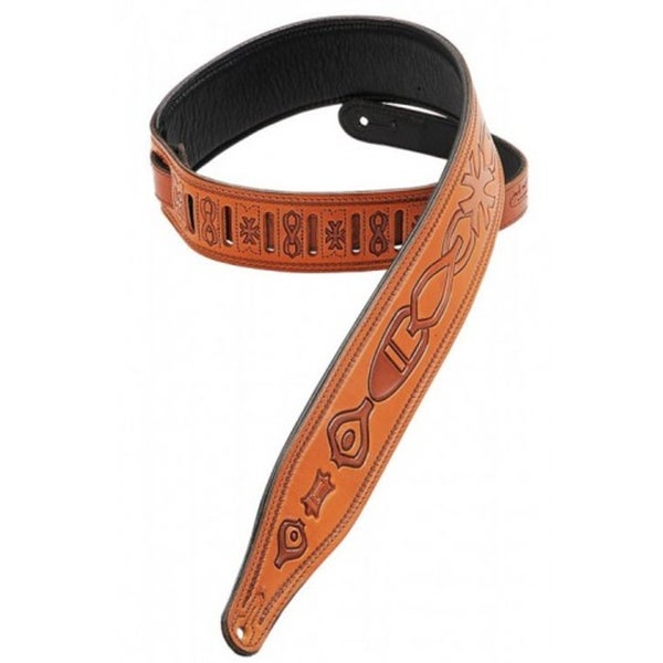 Levys Leathers M17T02 TAN correa de guitarra de piel