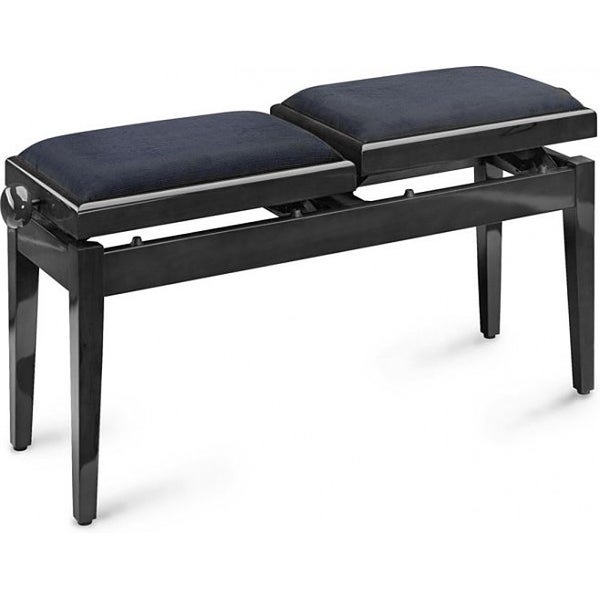 Stagg PB245 BKP VBK Double Piano Bench (High-Gloss)