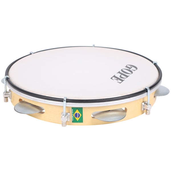 Gope PANCAP pandeiro Capoeira 10 pouces, peau en nylon