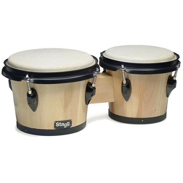 Stagg BW-100-N bongó de madera 6,5 y 7,5"