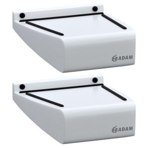 Adam Desktop Stands soportes para monitor de estudio (blanco)