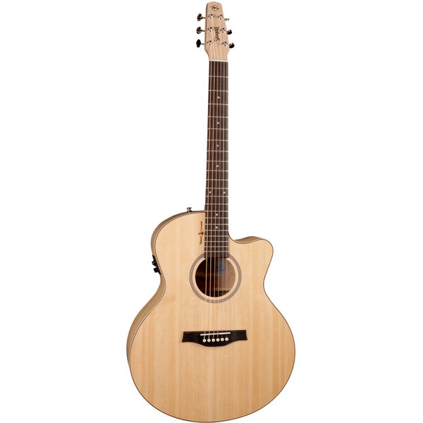 Seagull Natural Elements CW Mini-Jumbo SG Amber Trail + housse