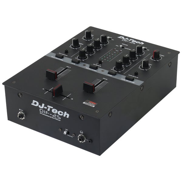 DJ Tech DIF-2S Black mezclador DJ