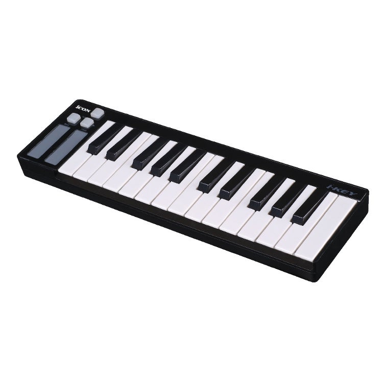 icon i-Key mini MIDI keyboard black | Bax Music