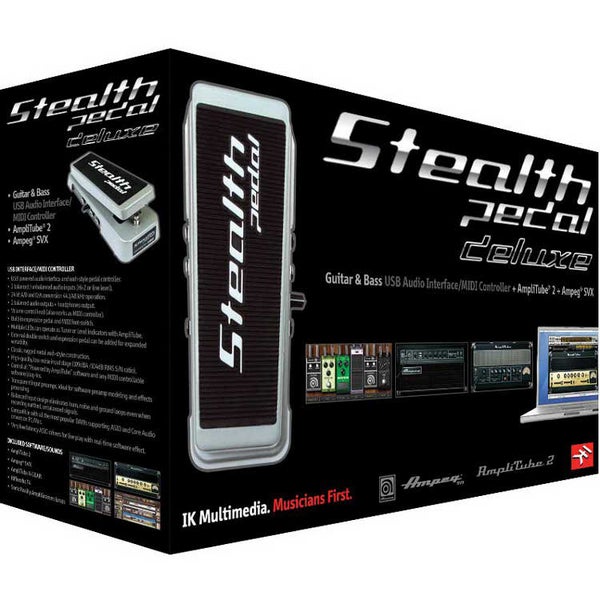 IK Multimedia Stealth Pedal DeLuxe contrôleur guitare USB