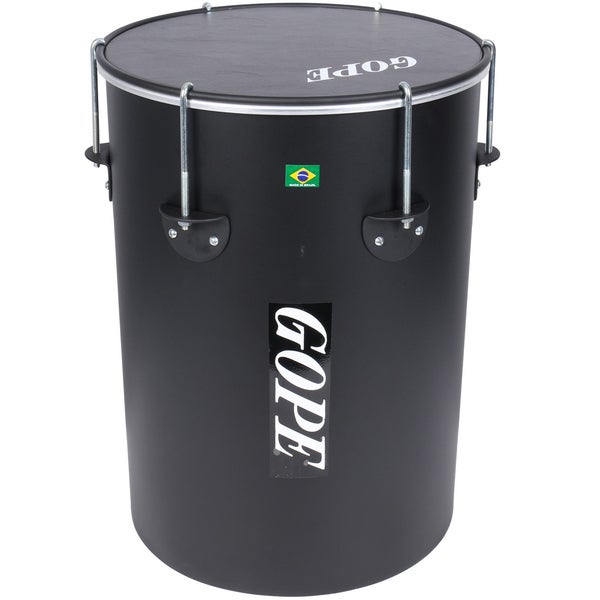 Gope SUR1245GMI mini-surdo sambinha 12 pouces x 45 cm - noir