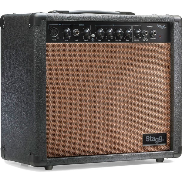 Stagg 20 AA R (EU) amplificador para guitarra acústica