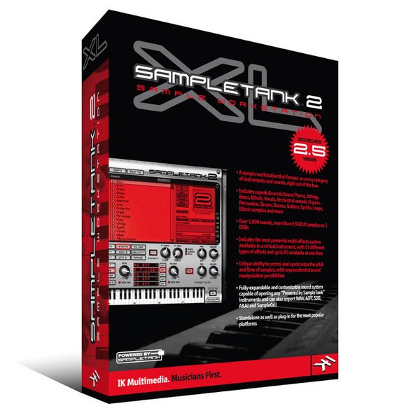IK Multimedia Sample Tank 2.5 XL