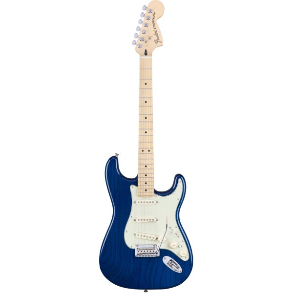 Fender Deluxe Stratocaster Sapphire Blue Transparent avec housse