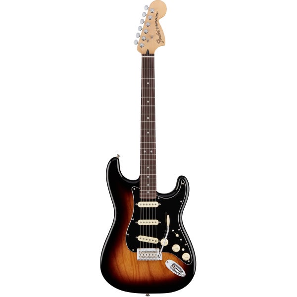 Fender Deluxe Stratocaster Sunburst 2 tons avec housse