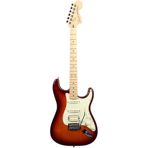 Fender Deluxe Stratocaster HSS, Tobacco Sunburst MN 