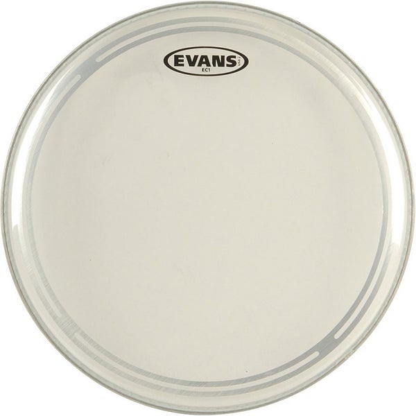 Evans TT13EC1 Edge Control peau de tom 13 pouces - clear