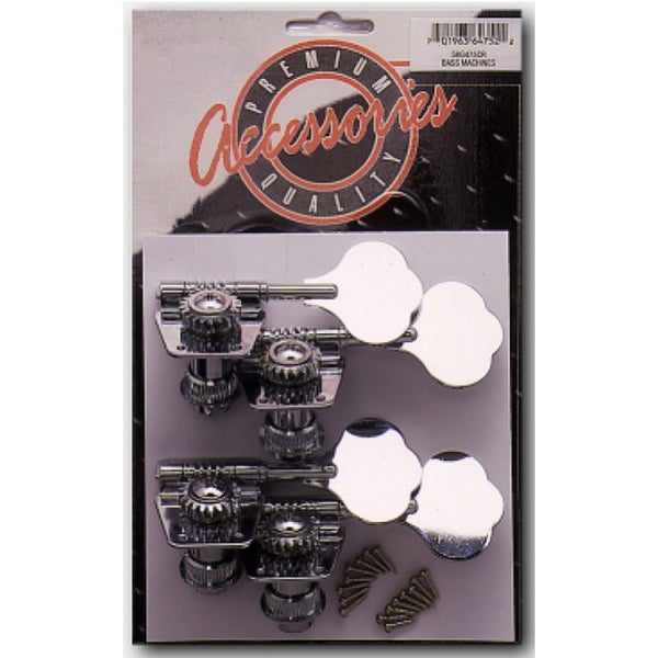 Stagg KG475CR mécaniques chromées pour basse