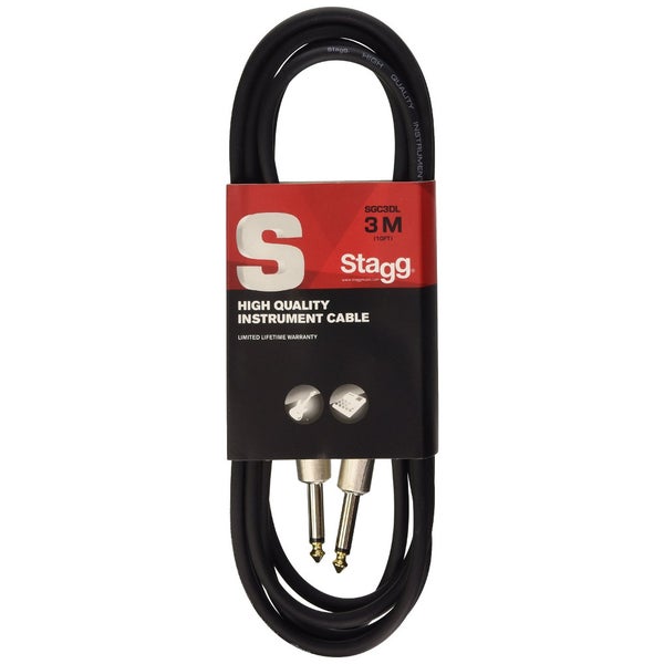 Stagg SGC3DL cavo strumento jack - jack 3 m