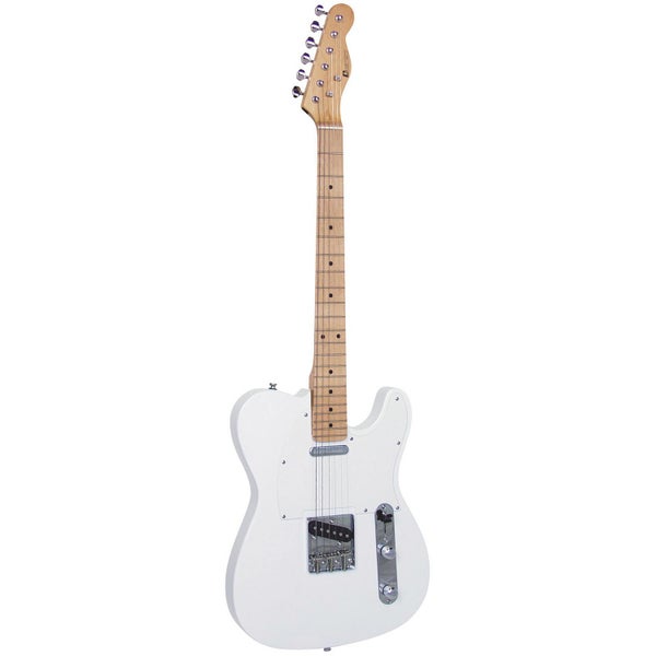 Dimavery TL-201 guitarra eléctrica blanca