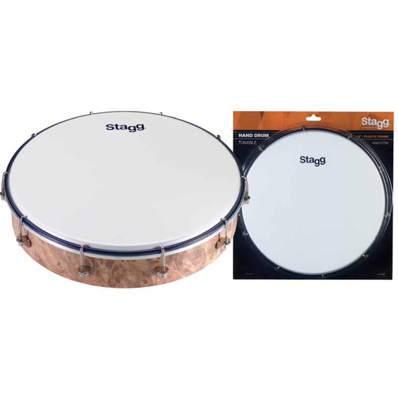 Stagg HAD-012W 12-inch Frame Drum | Bax Music