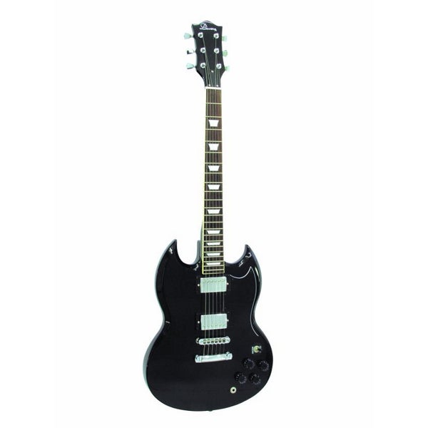 Dimavery DP-520 guitarra eléctrica negra