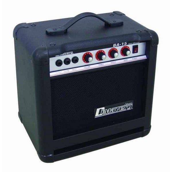 Dimavery combo de bajo BA-15, 15 W