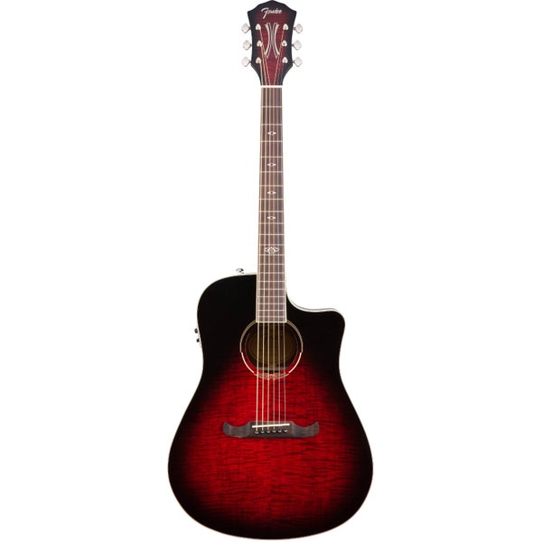 Fender T-Bucket 300-CE Flame Maple Trans Cherry Burst