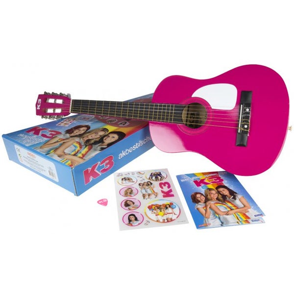 Musigirls  K3, ark klistermärken, plektrum samt musikbok