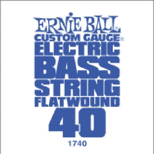 Ernie Ball 1740 flatwound .040 corda per basso elettrico
