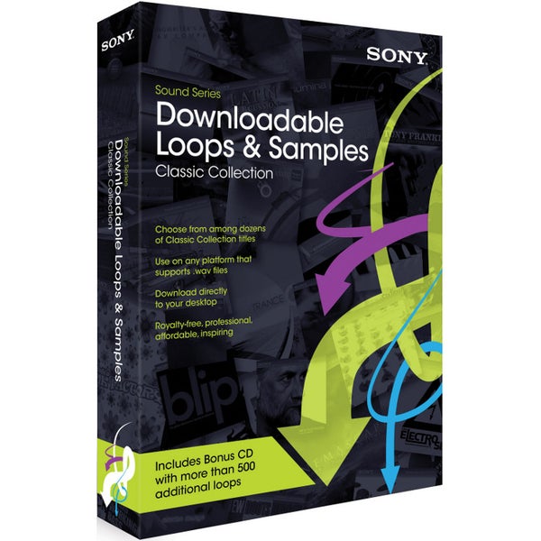 Sony Sound Series Classic Collection échantillons