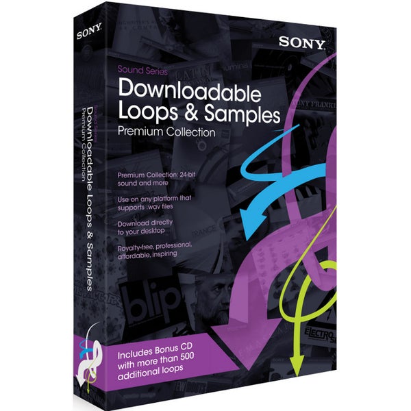 Sony Sound Series Premium Collection échantillons