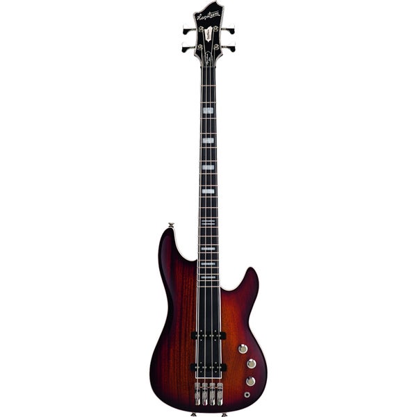 Hagstrom Northen Super Swede BS Mahogny Burst med case