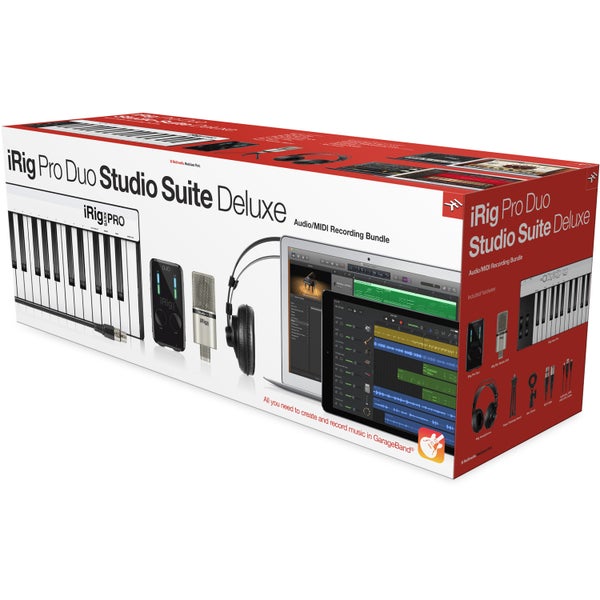 IK Multimedia iRig Pro Duo Studio Suite Deluxe set productor