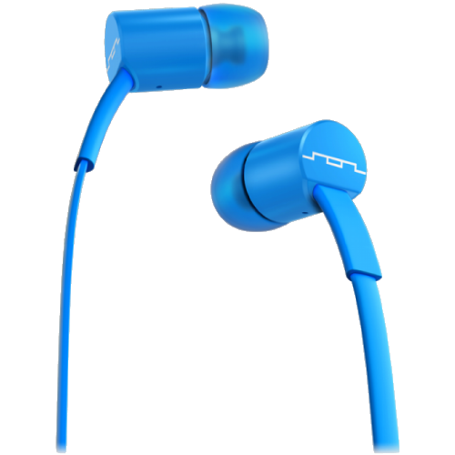 Sol Republic Jax 1-Button Electro Blue écouteurs intra-auriculaires