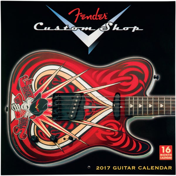 Fender Custom Shop kalender 2017