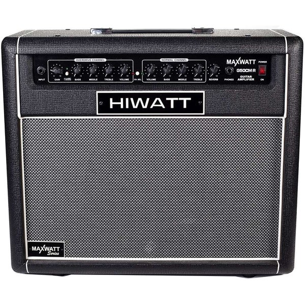 Hiwatt Maxwatt G50CMR 50W 1x12 Combo Amplificador de guitarra