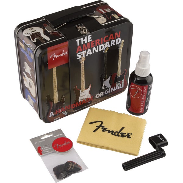 Fender American Standard Lunchbox avec kit d'entretien