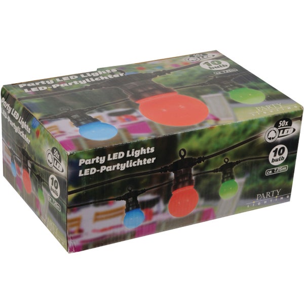 Getx  guirlande lumineuse à LED (10 lampes, colorées)