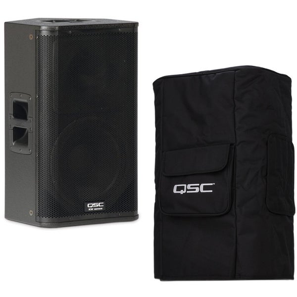 QSC KW122 cassa attiva, cover protettiva inclusa