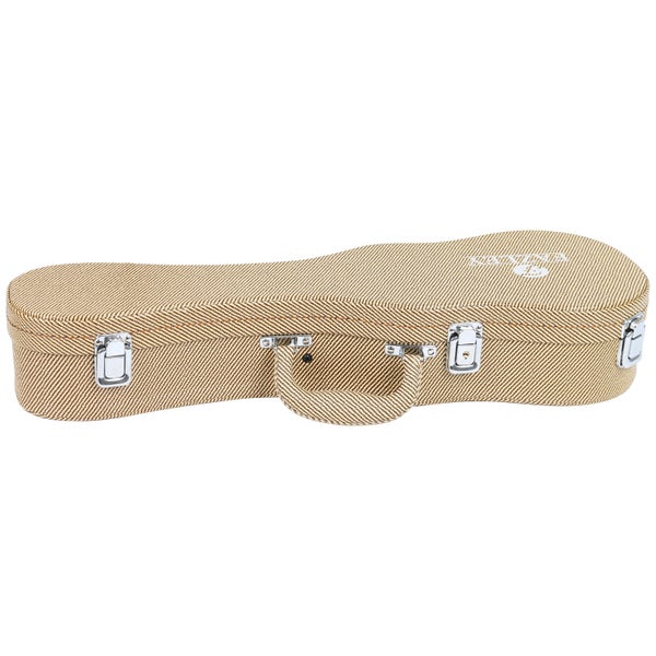 Fazley UC-21FTLB custodia rigida per ukulele soprano beige