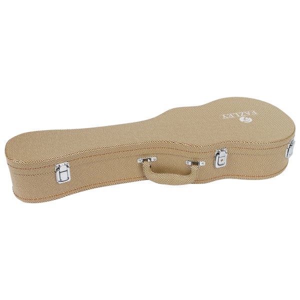 Fazley UC-26FTLB custodia rigida per ukulele tenore beige