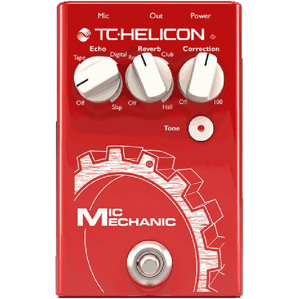 TC Helicon Mic Mechanic 2 pedal de efectos