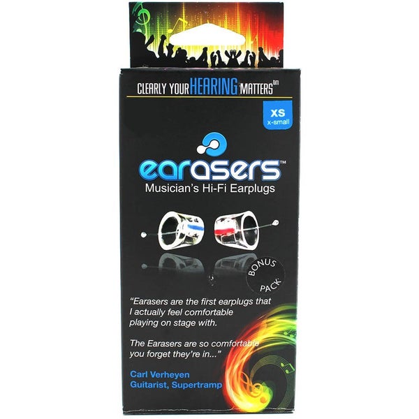 Earasers Musician Plugs Extra Small öronproppar XS