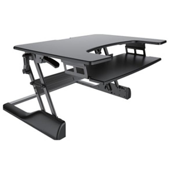 NewStar NS-WS100BLACK escritorio regulable en altura negro