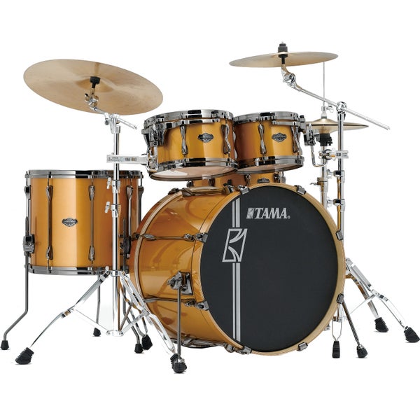 Tama Superstar HD Maple Golden Yellow Metallic 4-delat shellset