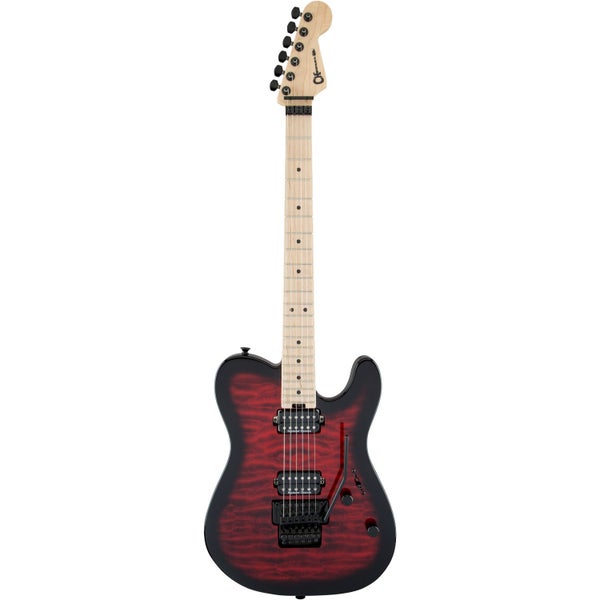 Charvel Pro Mod San Dimas Style 2 HH FR M QM Red Burst