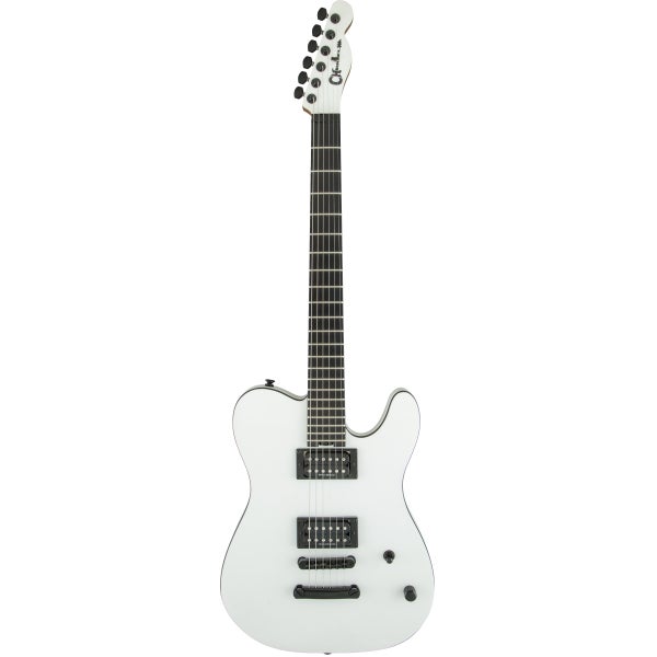 Charvel Pro Mod San Dimas Joe Duplantier Signature blanco satinado (Satin White)