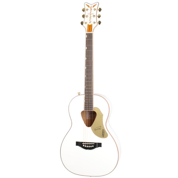 Gretsch G5021WPE Rancher Penguin Parlor White electric-acoustic western guitar